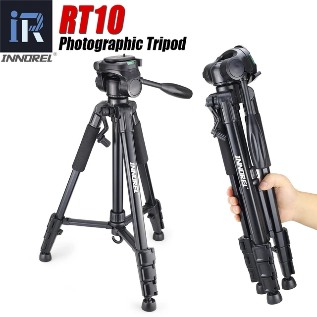 $US $26.95 RT10 Portable Camera Stand Tripod Head and QR Plate Integrated Multi-function SLR Camera Tripod for
