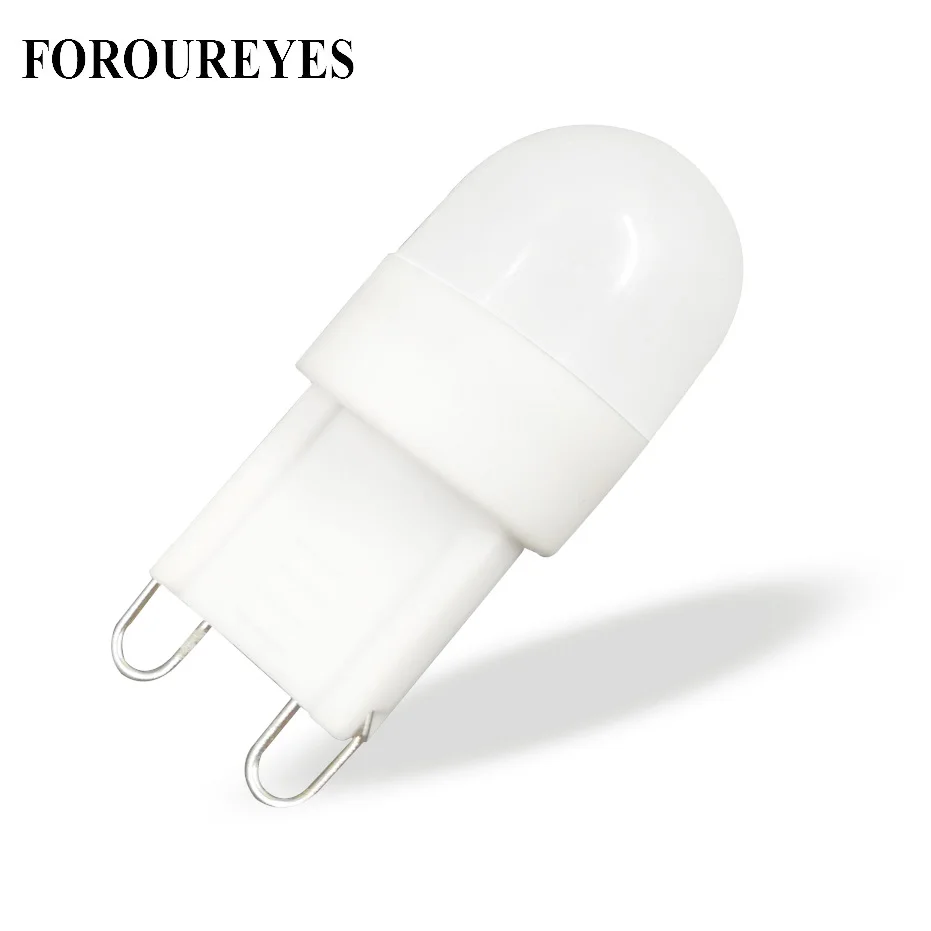 Mini 220V LED Bulb 110V 1.5W SMD3030 G9 Ceramic Lamp For Chandelier Lighting Ceiling Lights Replace Halogen Light