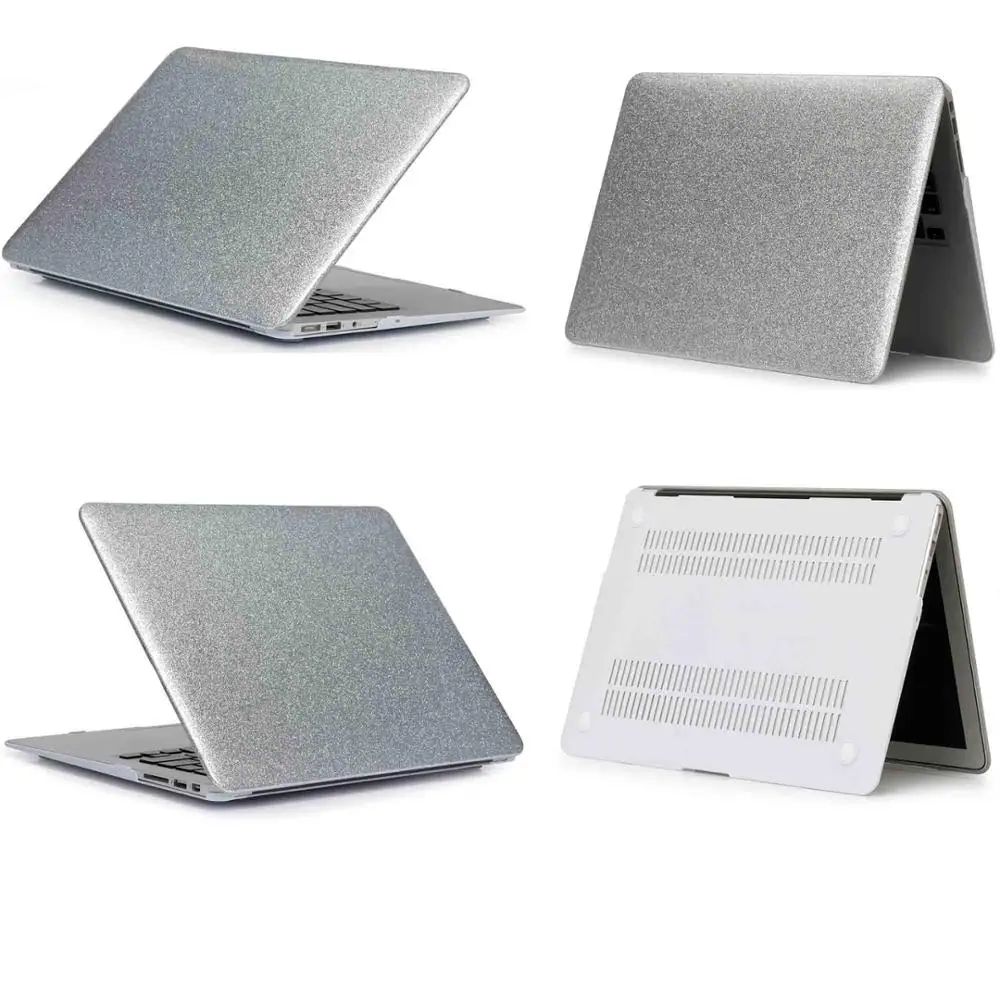 Сияющий блеск Прочный чехол для ноутбука для MacBook Pro retina Air 11 12 13,3 15 для mac Air 13 New Pro 13 15 дюймов с сенсорной панелью+ подарок - Цвет: plant leaves