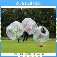 Низкая цена 1.2 м ПВХ пузырь битва шары, Зорб мяч, пузырь Boccer костюм