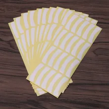 100 пар, наклейки для наращивания ресниц под глазами, бумажные накладки, инструменты для макияжа, новинка