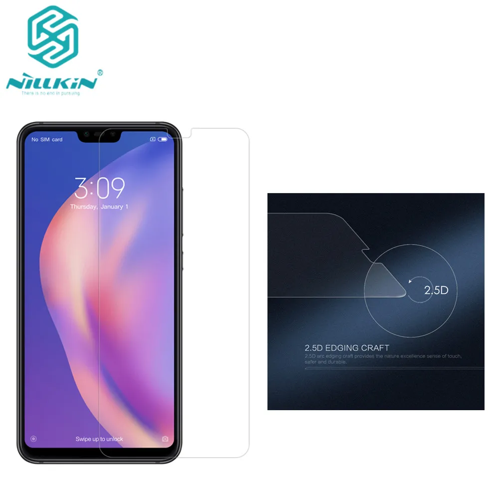 

For Xiaomi Mi 8 Lite Screen Protector Nillkin Amazing H+PRO Tempered Glass For Xiaomi Mi8 Lite tempered glass