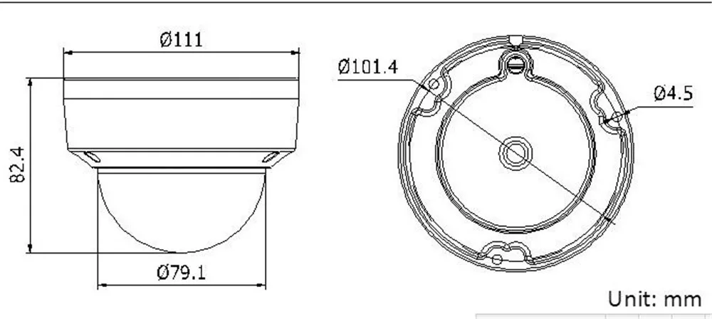 2mp 1080 P Беспроводной Интерком IP купол Камера