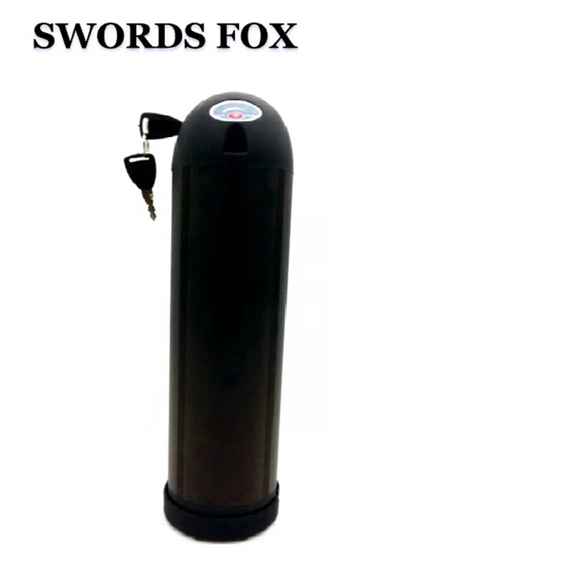 

SWORDS FOX 36V 13AH Electric Bike Water bottle for 500W motor 36V E bike water kettle battery with BMS and 42v 2A Charger