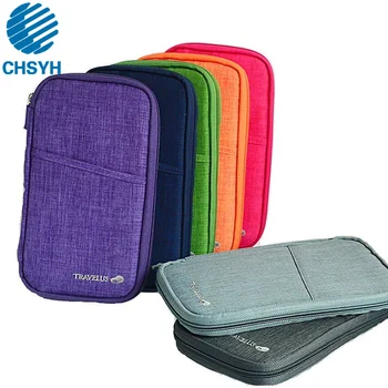 

Fourth Generation Large-scale Grinding Sand Multi-functional Document Package Passport Bag Men Women CasualTravel Passport CLIP