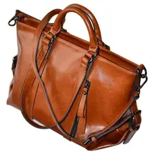 Новая модная высококачественная повседневная женская кожаная сумка-тоут, сумочка, женская сумка-мессенджер на плечо, сумка-портфель