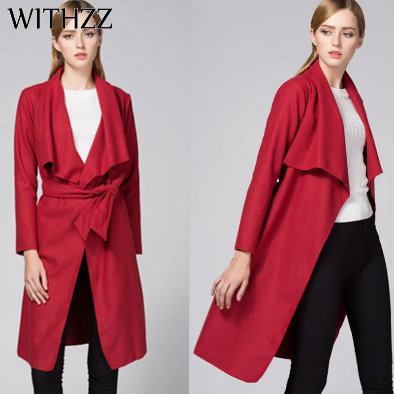 Aliexpress.com : Buy WITHZZ Autumn Winter Lapel Cardigan