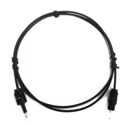 1 м-3 м OD2.2mm Toslink до 3,5 мм Мини Toslink кабель цифровой оптический кабель для адаптер аудиоразъема