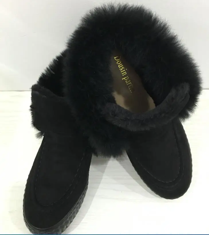 Women Shoes Dousin Partin | Boots | Fur Inside Boots | Fur Flats Shoes ...