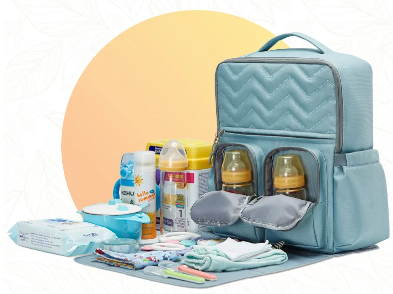  Large Capacity Waterproof Baby Diaper Bag Mummy Maternity Travel Bag Backpack Nursing Handbag Strol