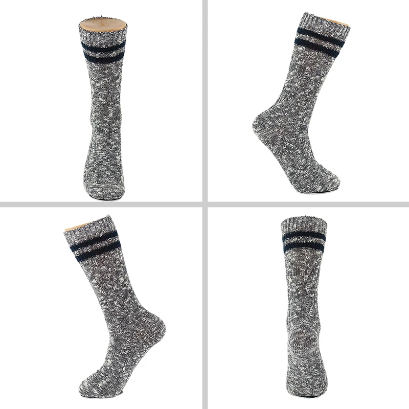 Мужские хлопковые носки загрузки высококлассный бренд толстые зимние повседневные ботильоны носки для Для мужчин теплые мягкие Coolmax компрессионный мужские носки