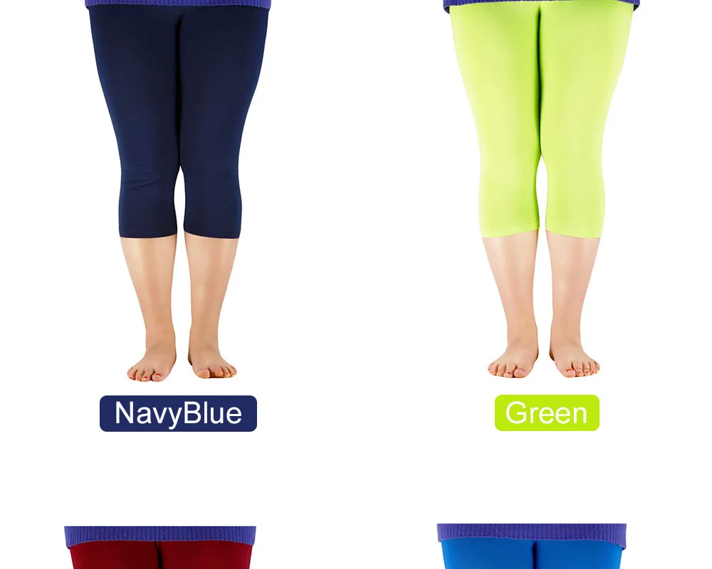 Women Pants Workout Slim Leggings Plus Size Capri Legging High Stretch Casual Bamboo Fiber Leggings Pants Basic Leggings Women yoga pants for women