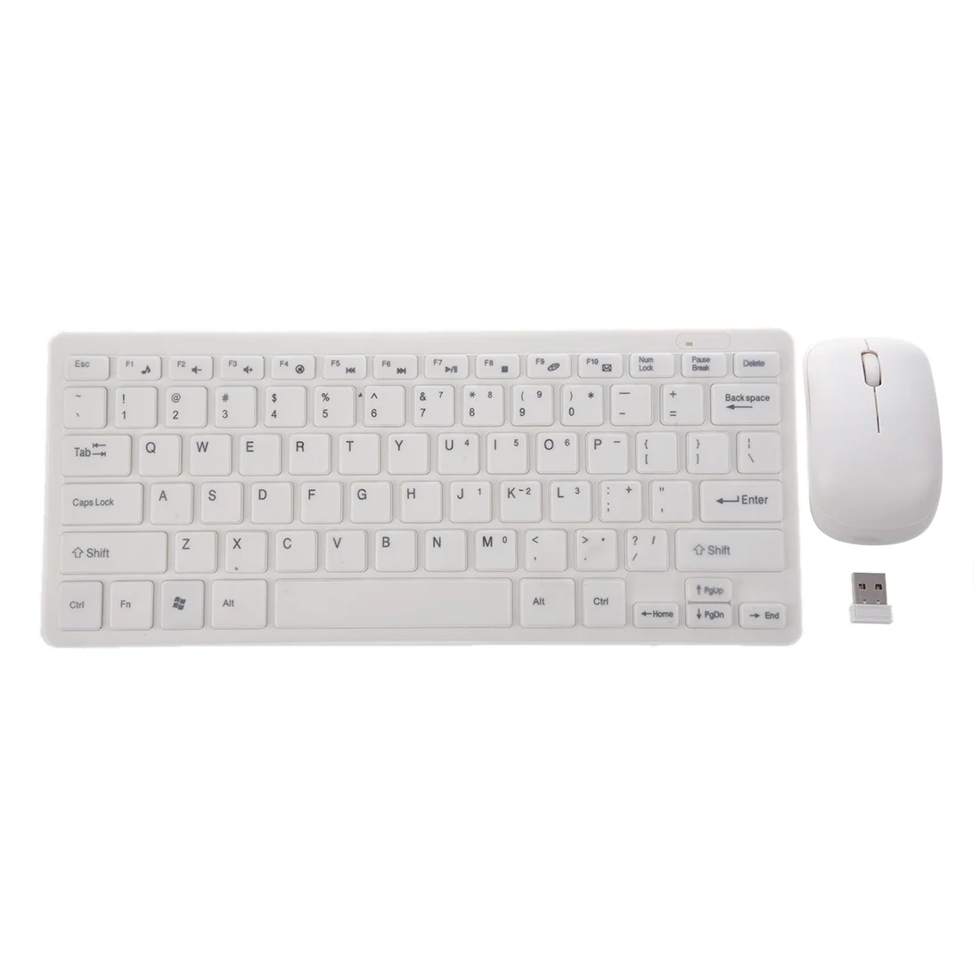 

2.4GHz Wireless Portable Keyboard and Mouse PC Set QWERTY