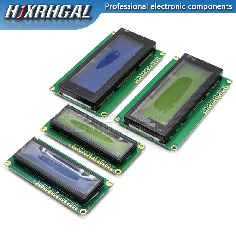 ЖК-дисплей 1602 ЖК 2004 Модуль синий/зеленый экран 16x2 20x4 символовый ЖК-модуль для arduino