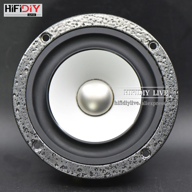 HIFIDIY LIVE Q4-120 hi-fi громкоговоритель с высоким басом 4,7 дюймов 4,5 ''120 мм полночастотный динамик 6OHM 50 Вт