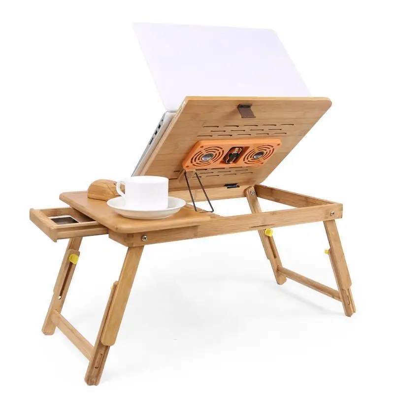 

Portable Pliante Office Scrivania Ufficio Biurko Mesa Escritorio Bamboe Laptop Stand Bedside Study Desk Computer Table