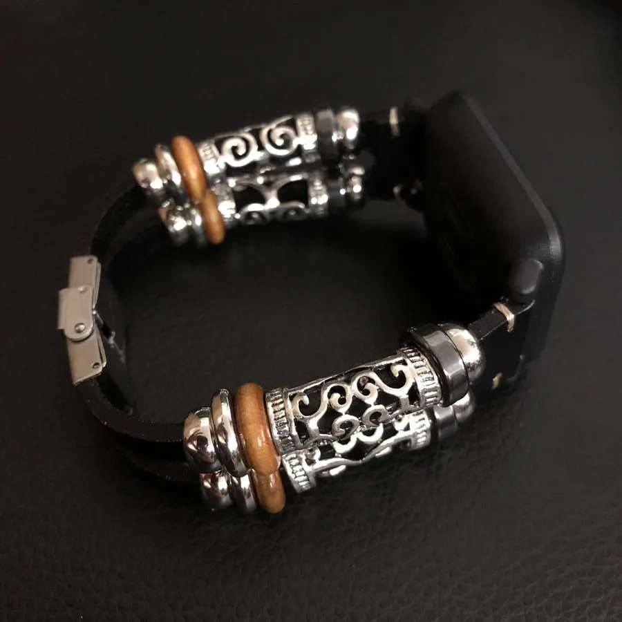 Для Huami Amazfit ремешок Bip из натуральной кожи ремешок для часов Garmin Vivoactive3 браслет ремешок для samsung Galaxy Watch 42 мм ремешок