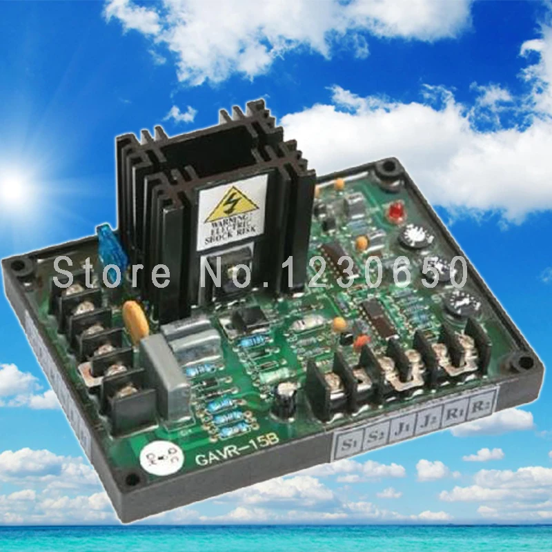 

Universal brushless generator spare part Automatic Voltage Regulator AVR GAVR 15B