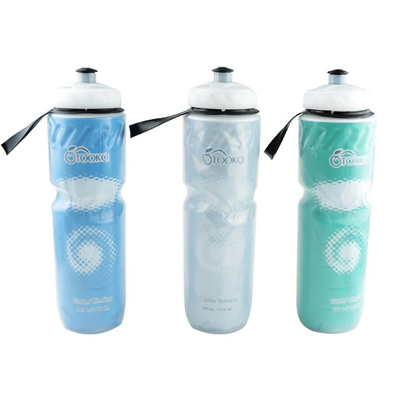 Cycling Pressing Water Bottle Outdoor Sports Camping Bicycle Plastic