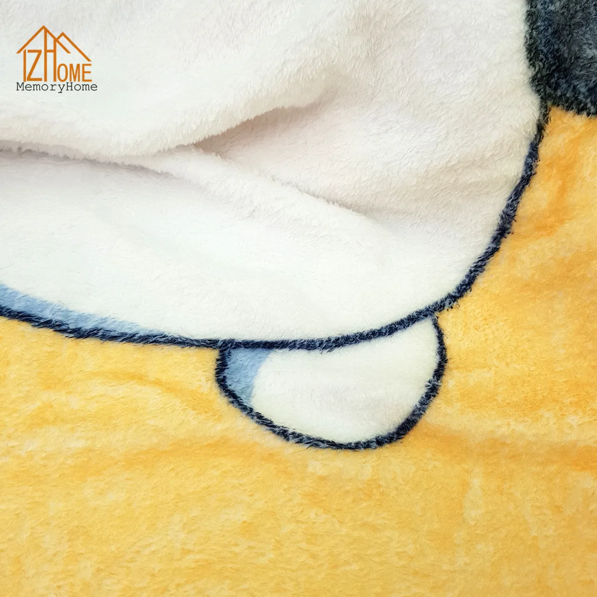 Флисовое одеяло в этническом стиле с забавным цветочным принтом|fabric blankets|custom