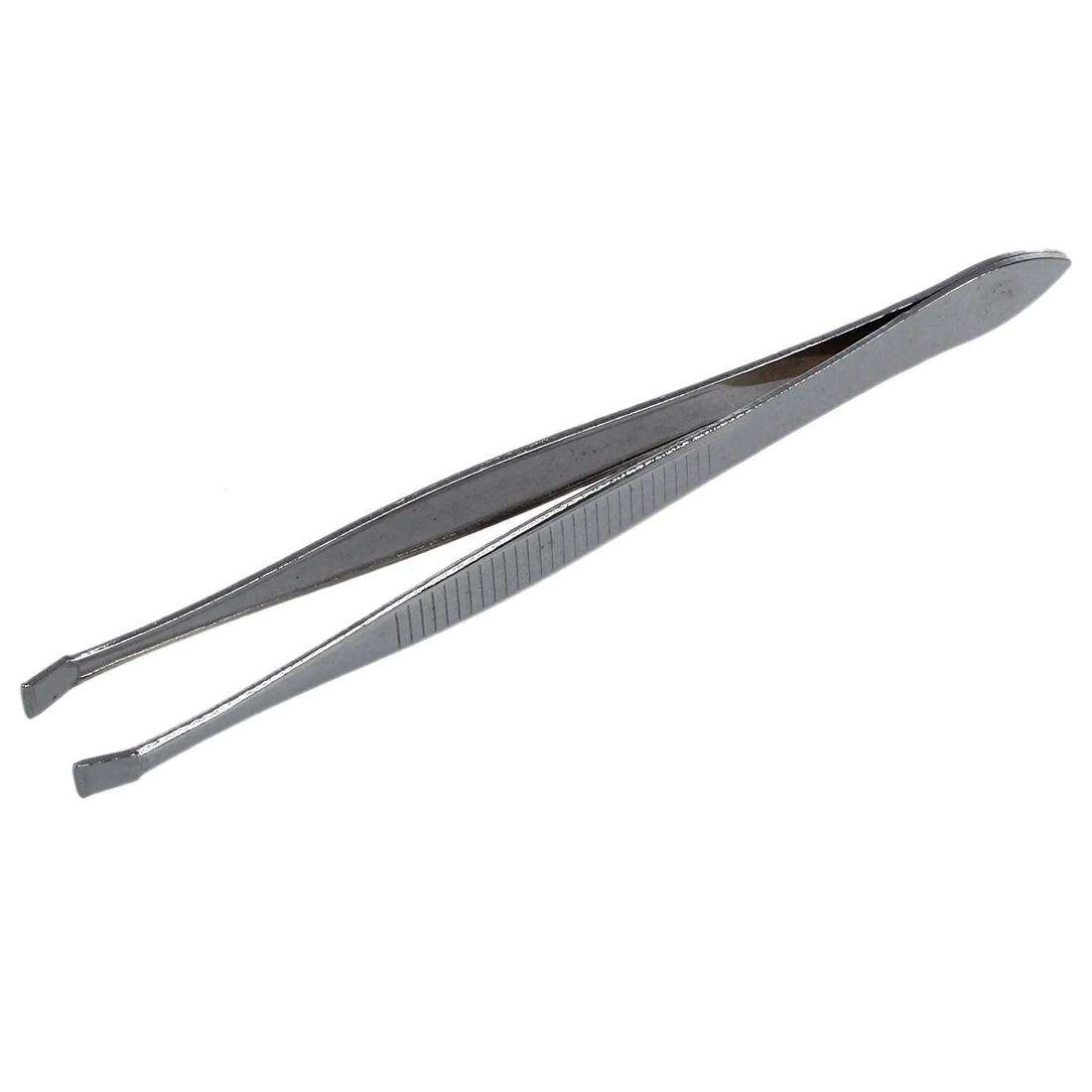 

PROFESSIONAL BEAUTY STAINLESS STEEL EYEBROW HAIR REMOVING SLANTED TWEEZERS