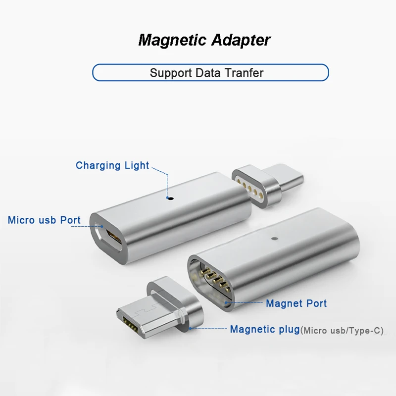 MLLSE Магнитный Кабель-адаптер Micro USB TYPE-C кабель для зарядки SAMSUNG S9+ Xiaomi HUAWEI LG lenovo Asus htc Moto Android USB-C