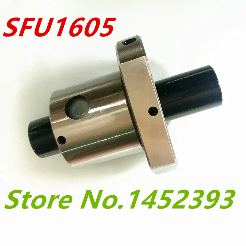 

NEW RM1605 SFU1605 ballscrew nut 16 mm ball screw single nut match use 1605 nut housing bracket CNC DIY Carving machine parts