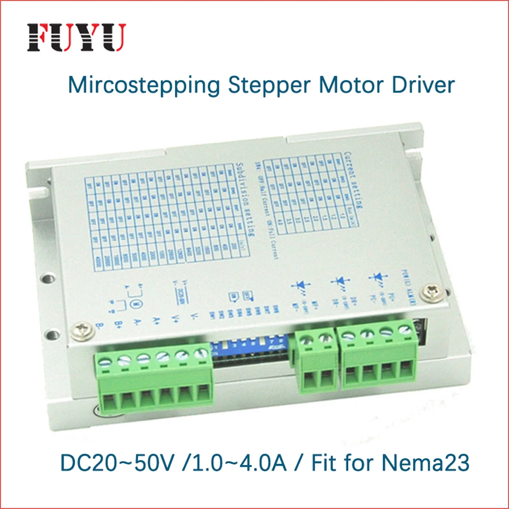 Nema23 Драйвер шагового двигателя для FLS40 FUYU линейная направляющая движения