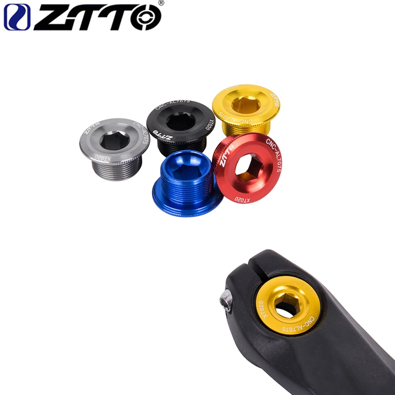 

Bicycle MTB Crank Arm Bolt For Mountain Road Bike Bottom Bracket Cap M20*10 Crankset Screw For Parts Bicycle BB Axis Screws