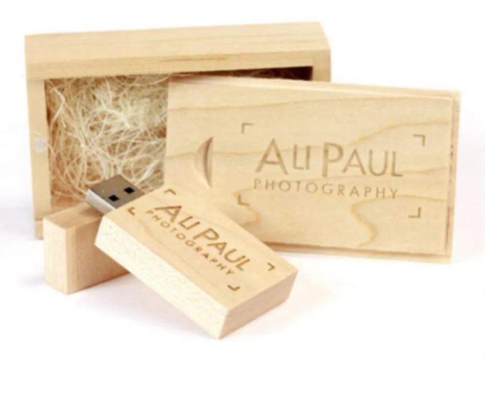 Custom logo Maple wooden wood usb + box usb 2.0 memory flash stick pen drive 2gb Custom logo Maple wooden wood usb + box usb 2.0 memory flash stick pen drive 2gb