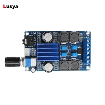 

Digital Amplifier Board TPA3116D2 Dual-channel Stereo Audio Amp Circuit High Power Supply 5V 12V 24V 2*50W D Class PCB