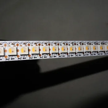 

SK6812-RGBW(warm white) led addressable strip;144leds/m with 144pixels/m;NON-waterproof;2m long;DC5V input;WHITE PCB
