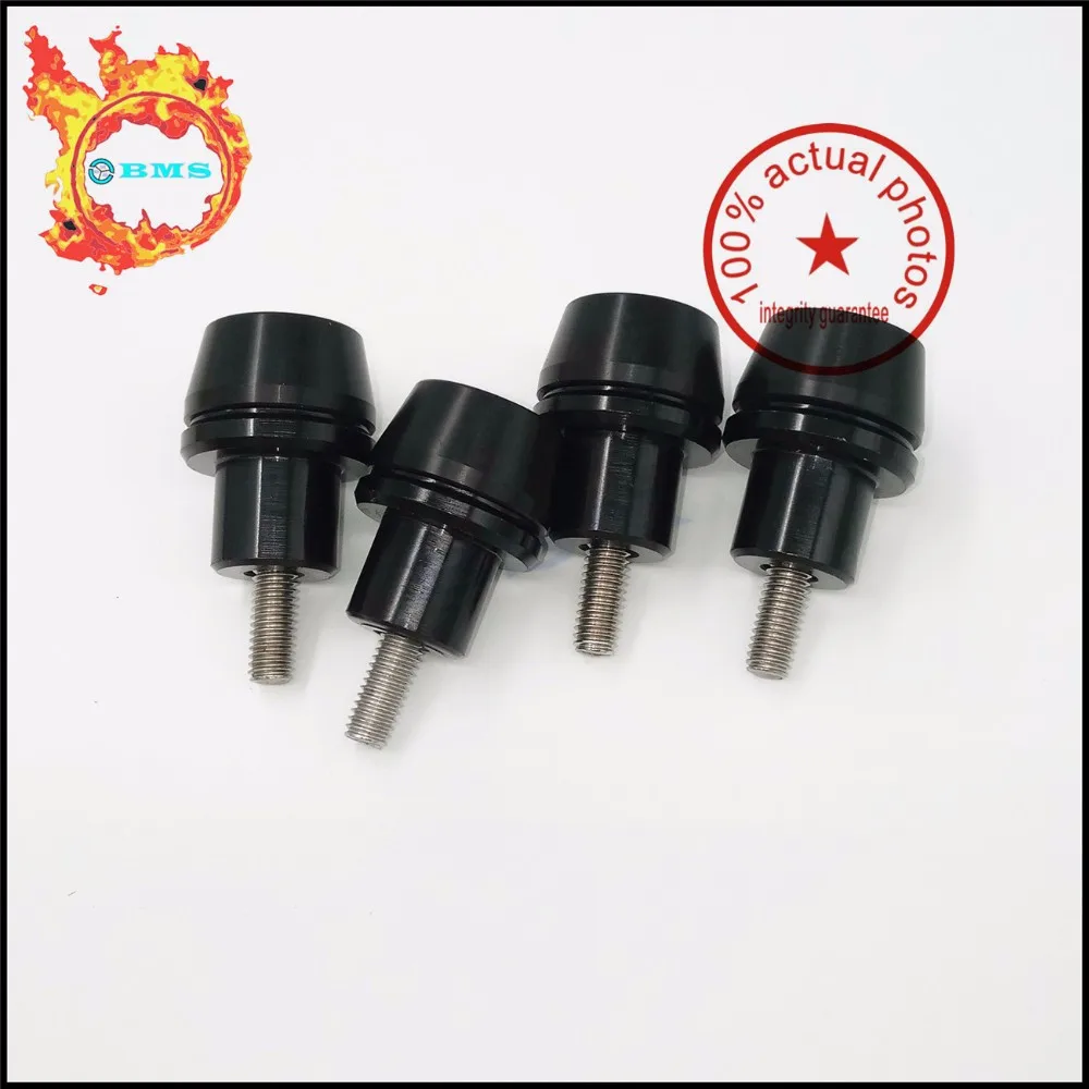 

For TRIUMPH Street Triple/Daytona 675 Tiger 800/XC 1200 Motorcycle Front Fender Fork Protector Frame Slider Screw 0.236in. black