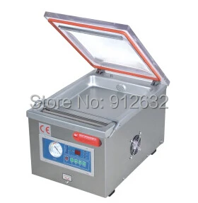 

304 stainless steel Small Desk-top vacuum packaging machine, food plastic bag vacuum packing machine, vacuum sealer china