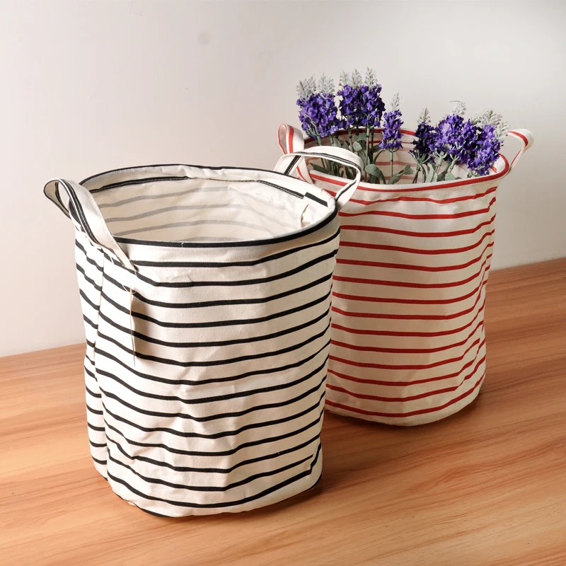 New 35cm*20cm foldable kids toy storage basket waterproof laundry