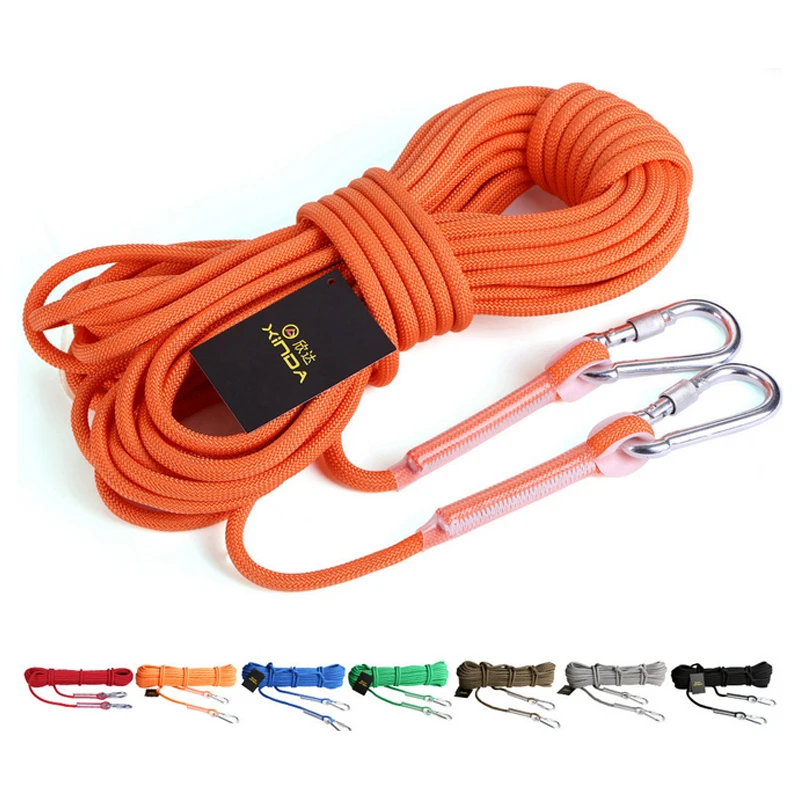 P102 free shipping Outdoor climbing safety rope rescue insurance ropes
