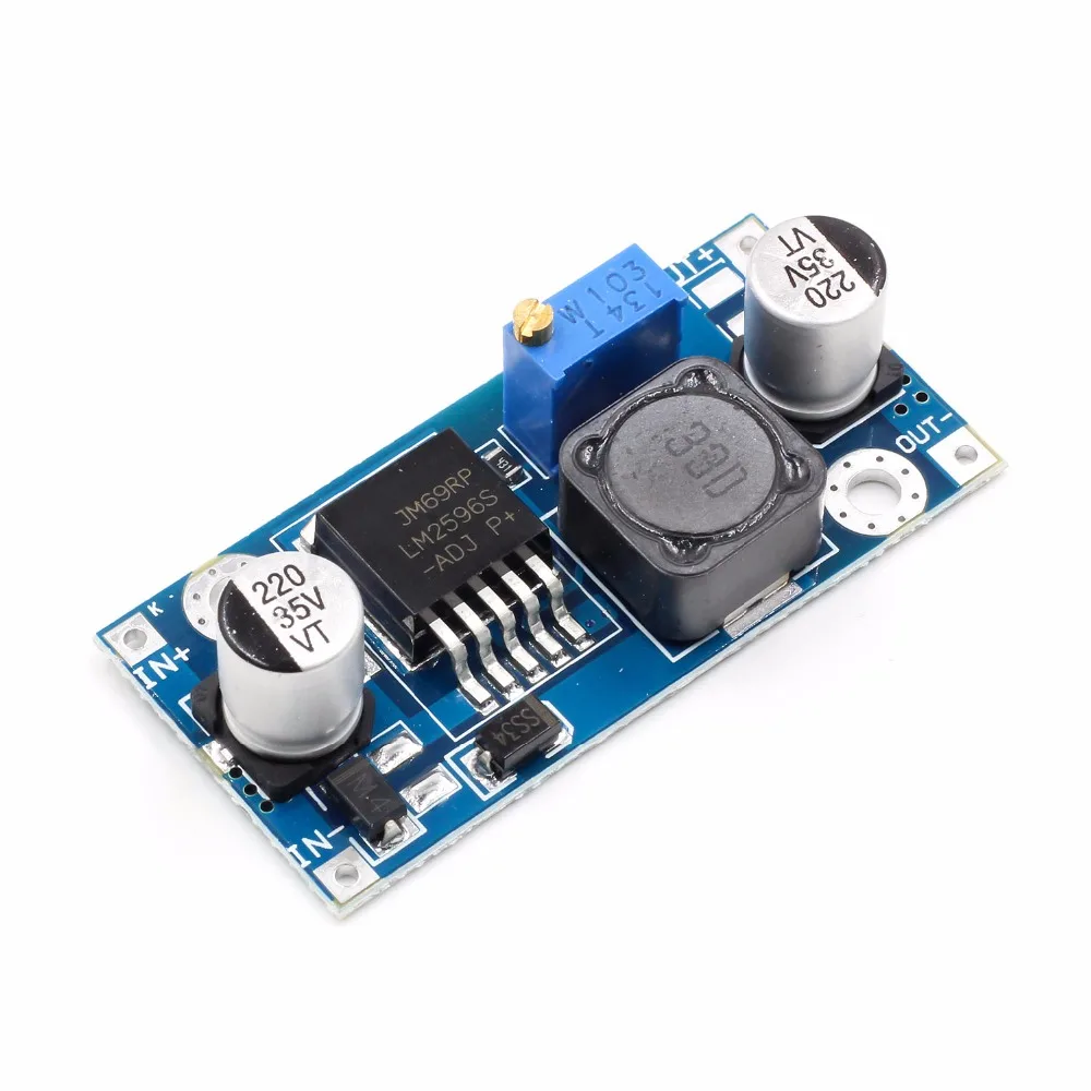 1.23V-30V DC-DC Buck Converter Step Down Module LM2596 Power Supply Output dc-dc step down 1.23V-30V DC-DC Buck Converter Step Down Module LM2596 Power Supply Output dc-dc step down