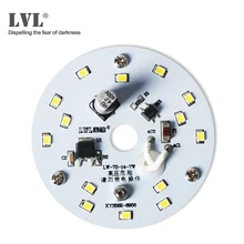 Светодиодный светильник 7 Вт, 220 В, круглый светодиодный модуль, потолочный светильник s светодиодный источник лампы, внутренний светильник ing светодиодный потолочный светильник