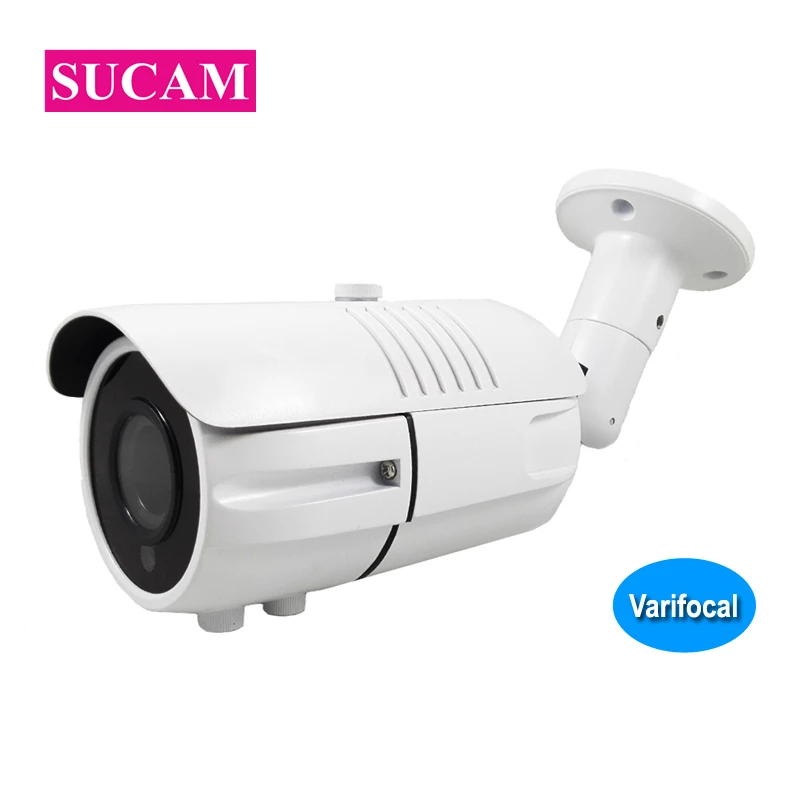 Bullet POE CCTV камера 5MP 30M IR 2 8-12 мм ручной зум-объектив ONVIF сетевая IP безопасности с