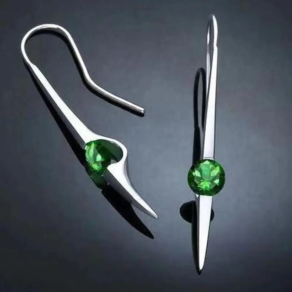 

Fashion Women Rhinestone Long Dangle Threader Earrings Banquet Jewelry Gift Earrings