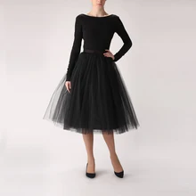 Мода 23," длинные женские свадебные тюлевые юбки Свадебная юбка-пачка для взрослых Свадебная юбка до пола