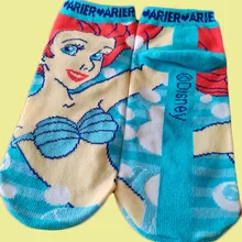 Милые носки с героями мультфильмов для девочек; kawaii; хлопковые носки для взрослых женщин; 10 пар/партия;