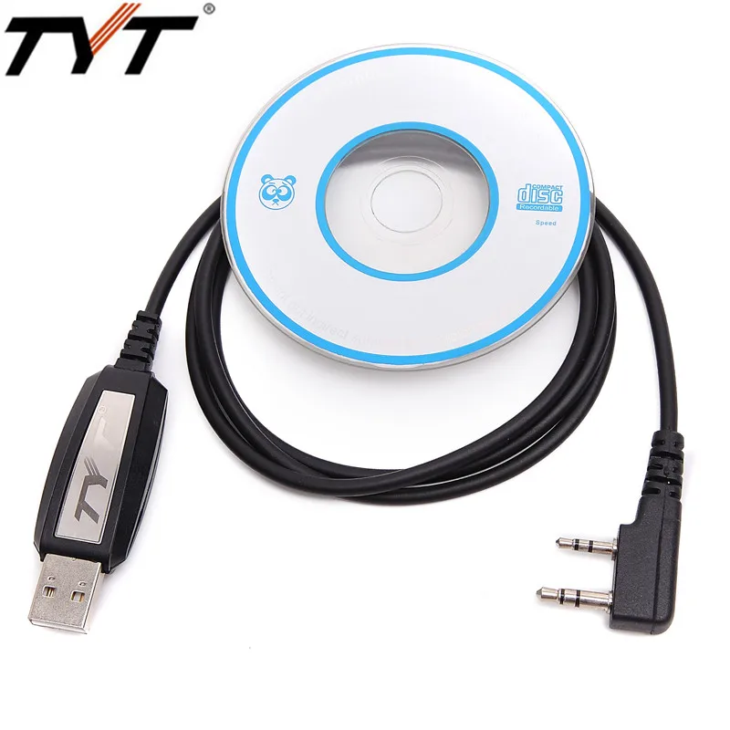 USB-кабель для программирования TYT DMR-радио MD-380 MD-390 DMR цифровая рация двухстороннее