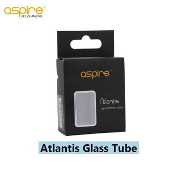 

3pcs/lot Original Aspire Atlantis Glass Tube 2ml E Cigarette Pyrex Glasss Replacement Tube For Aspire Atlantis 2 Tank