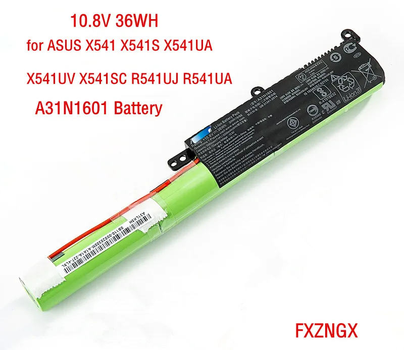 10.8V 36WH Genuine A31N1601 Laptop Battery for ASUS X541 X541S X541UA X541UV X541SC R541UJ R541UA | Электроника