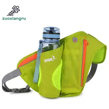 

Women Waist Bags Sports Water Bottle Holder Outdoor Running Belt Bag Waist Bag Backpack Key Stuff Waist Pack Hiking Pockets Bag