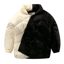 The boy down jacket cotton padded winter warm 2016 new kids children baby jacket U4504
