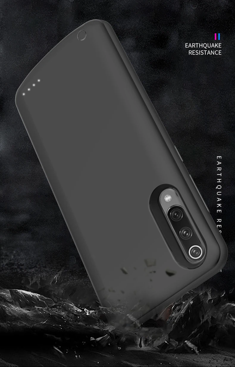 Высокое качество банк питания чехол для Xiao mi 9SE 6500 mah пакет резервного заряда