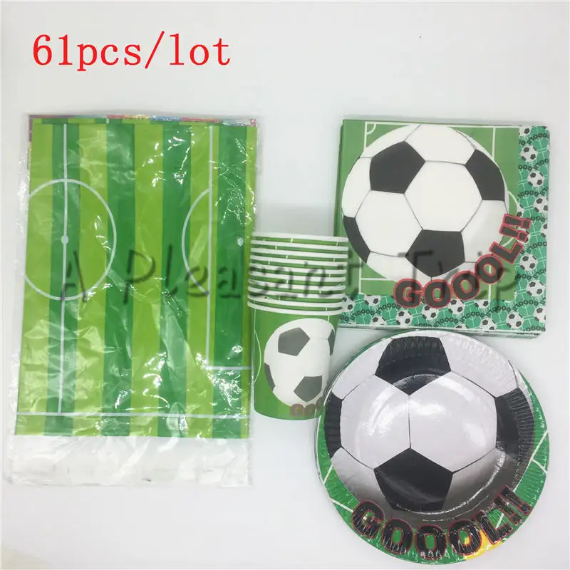 61pcs Lot Football Theme Children S Birthday Party Supplies Decoration Activity Plate Cup Napkin Tablecloth Combination Party Children Party Decorationparty Supplies Aliexpress 61pcs Lot Football Theme Children S Birthday Party Supplies Decoration Activity Plate Cup Napkin Tablecloth Combination Party Children Party Decorationparty Supplies Aliexpress
