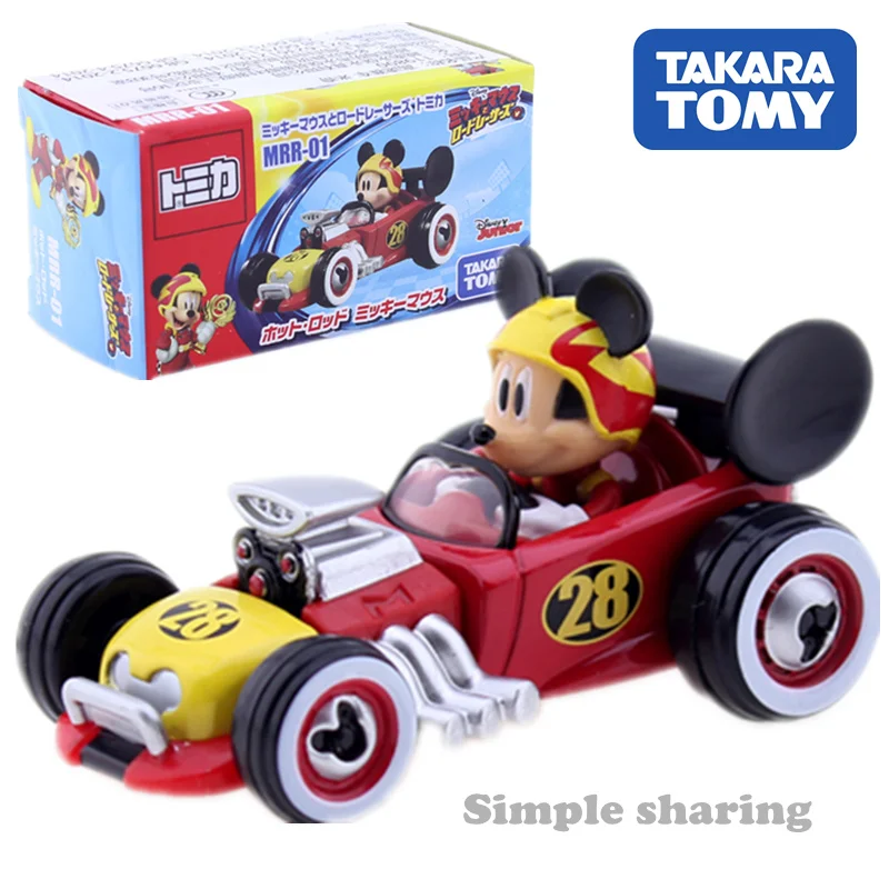 Takara Tomy TOMICA MRR-1 pixar disney Микки Маус игрушка автомобиль-родстер литье под давлением